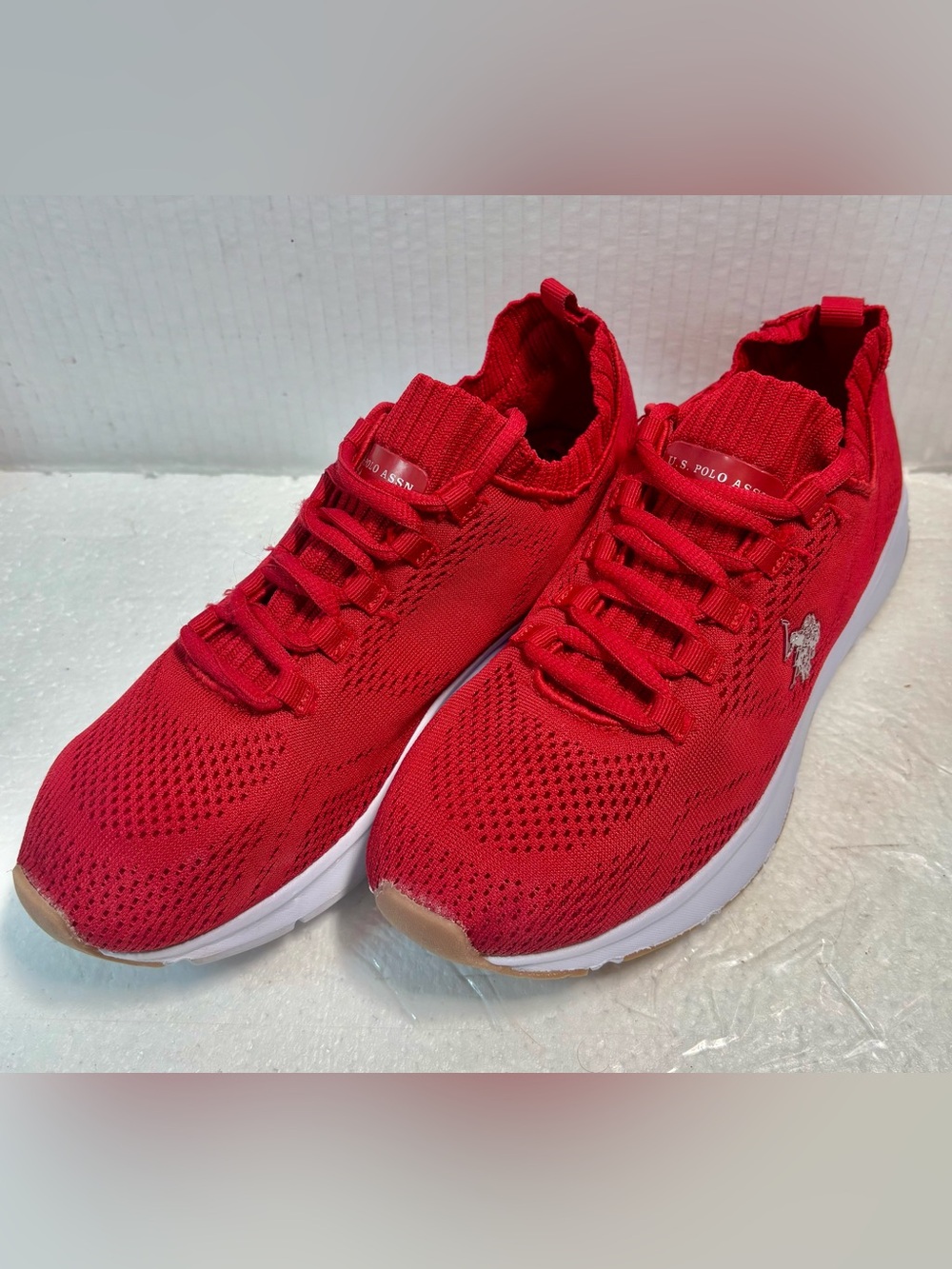 U.S. Polo Assn. Comfortable Running Walking Shoes Lace-Up Athletic Size 7.5 - Picture 12 of 15